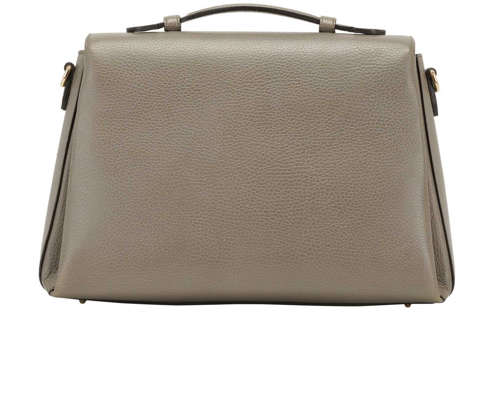 Interlocking G Chain Shoulder Bag, &pound;695, Handbags, Grey, Leather, Back view